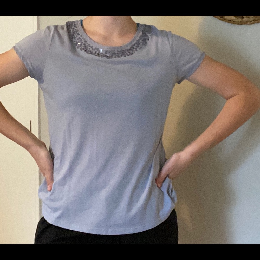 Women’s Size L Banana Republic Sequins Top